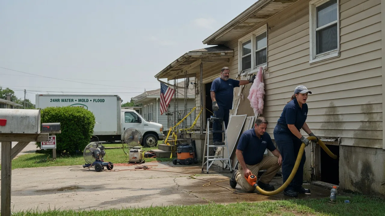 Water Damage Repair in Newhall, WV near me